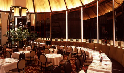 The dining room at Le Cirque in New York