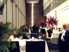 A dining area at The Modern in New York