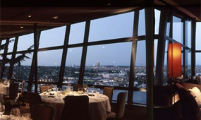 The dining room at Canlis in Seattle
