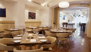 The dining room at Hook in Washington, D.C.