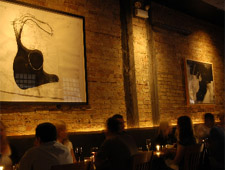 Dining room at The Bluebird Wine Bar & Bistro, Chicago, IL Dining room at The Bluebird Wine Bar & Bistro, Chicago, IL