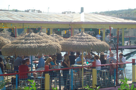 Dining Room at Hula Hut, Austin, TX