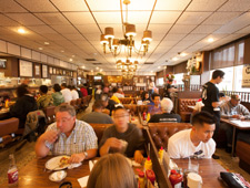 Dining room at Langer's Deli, Los Angeles, CA Dining room at Langer's Deli, Los Angeles, CA