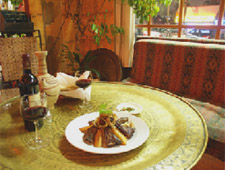 Dining room at Marouch, Los Angeles, CA Dining room at Marouch, Los Angeles, CA