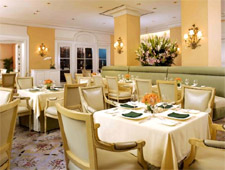 Dining room at The Belvedere, Beverly Hills, CA Dining room at The Belvedere, Beverly Hills, CA