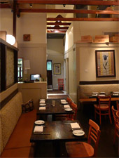 Dining room at Darren's Restaurant, Manhattan Beach, CA Dining room at Darren's Restaurant, Manhattan Beach, CA