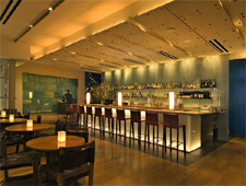 Dining room at Craftbar, Los Angeles, CA Dining room at Craftbar, Los Angeles, CA