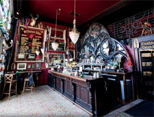 Dining room at Villains Tavern, Los Angeles, CA Dining room at Villains Tavern, Los Angeles, CA