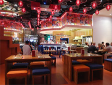 Dining room at China Poblano, Las Vegas, NV Dining room at China Poblano, Las Vegas, NV
