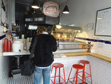 Dining room at Porchetta, New York, NY Dining room at Porchetta, New York, NY