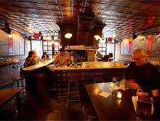 Dining room at The Ten Bells, New York, NY Dining room at The Ten Bells, New York, NY