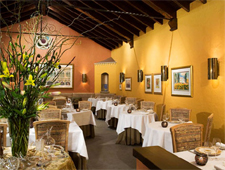 Dining room at Acquerello, San Francisco, CA Dining room at Acquerello, San Francisco, CA