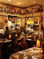 Dining room at Scala's Bistro, San Francisco, CA Dining room at Scala's Bistro, San Francisco, CA