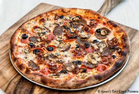 Amici's East Coast Pizzeria, San Rafael, CA Amici's East Coast Pizzeria, San Rafael, CA