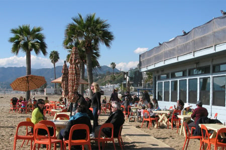 Back on the Beach Cafe, Santa Monica, CA