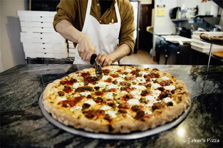 Baker's Pizza + Espresso, New York, NY Baker's Pizza + Espresso, New York, NY