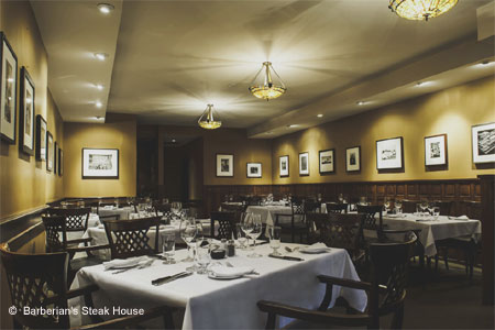 Barberian's Steak House, Toronto, canada