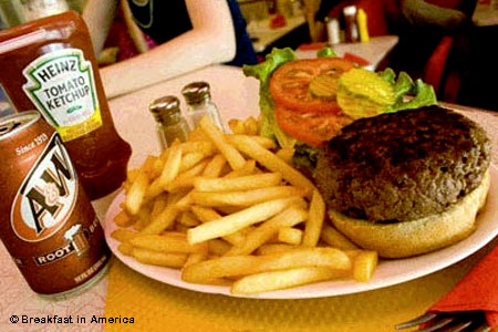 Breakfast in America, Paris, france