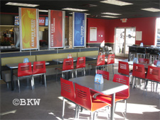 Dining room at Burger King, Brooklyn, NY Dining room at Burger King, Brooklyn, NY