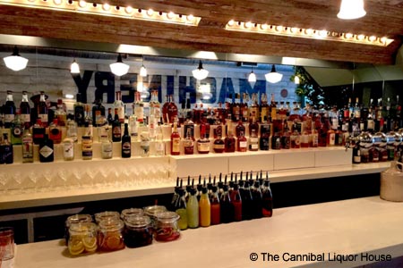 The Cannibal Liquor House is now open in the former Resto space