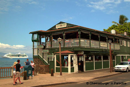 THIS RESTAURANT IS CLOSED Cheeseburger in Paradise, Lahaina, HI