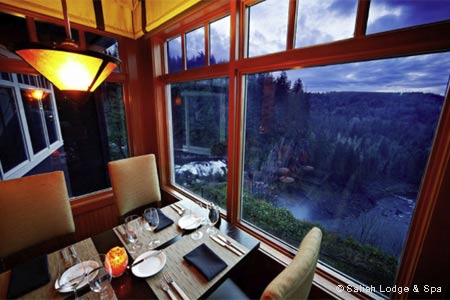 The Dining Room at Salish Lodge & Spa , Snoqualmie, WA