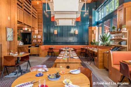 The Exchange serves up Israeli-influenced fare in the new Freehand Los Angeles hotel