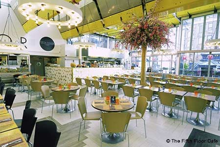 The Fifth Floor Cafe, London, uk