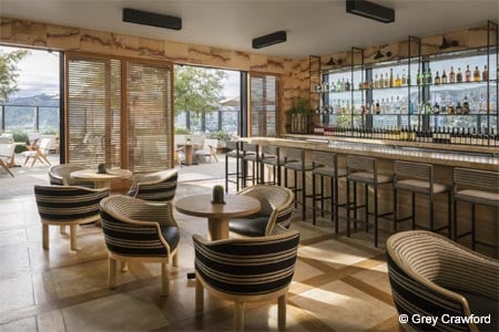 Filifera is a hip neighborhood rooftop hangout at the new Hollywood Proper Residences