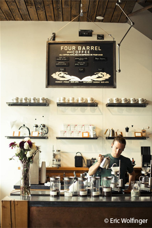 THIS RESTAURANT HAS CHANGED NAMES Four Barrel Coffee, San Francisco, CA