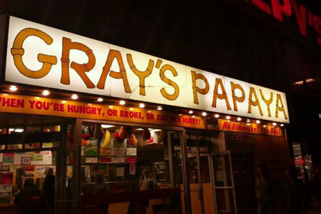 Gray's Papaya, New York, NY