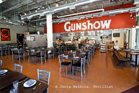 Dining Room at Gunshow, Atlanta, GA