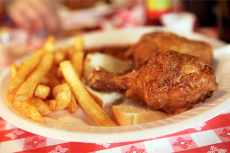 Gus's World Famous Fried Chicken, Memphis, TN