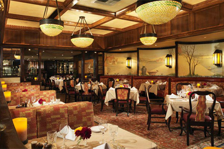 Dining Room at House of Prime Rib, San Francisco, CA