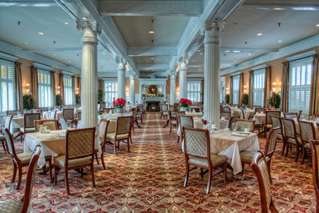 Dining Room at Jekyll Island Club Hotel Grand Dining Room, Jekyll Island, GA