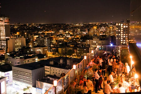 Kimoto Rooftop Garden Lounge, Brooklyn, NY