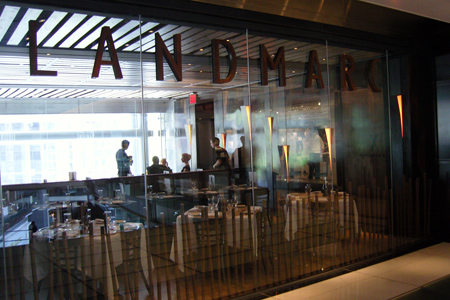 THIS RESTAURANT IS CLOSED Landmarc (at the Time Warner Center), New York, NY