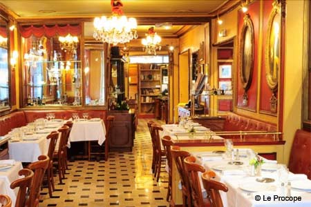 Le Procope, Paris, france