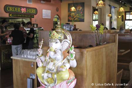Lotus Cafe & Juice Bar, Encinitas, CA