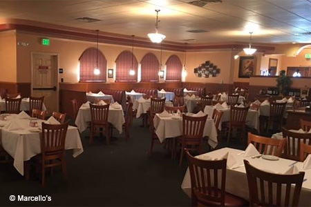 Marcello's Italian Restaurant & Lounge, Yuba City, CA