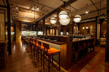 Dining Room at Momotaro, Chicago, IL