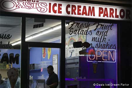Oasis Ice Cream Parlor, San Diego, CA