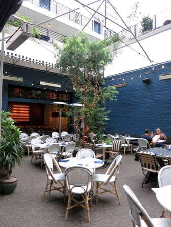 THIS RESTAURANT HAS CHANGED NAMES Palihouse Courtyard Brasserie, West Hollywood, CA