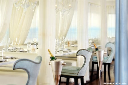 Dining Room at The Penthouse at Huntley Santa Monica Beach, Santa Monica, CA