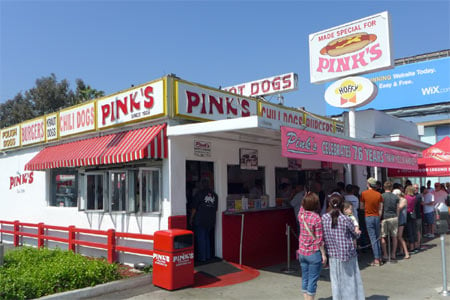Pink's Hot Dogs, Los Angeles, CA
