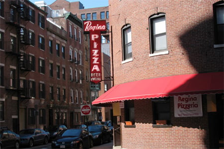 Dining Room at Regina Pizzeria, Boston, MA