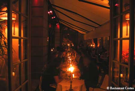 Restaurant Costes, Paris, france