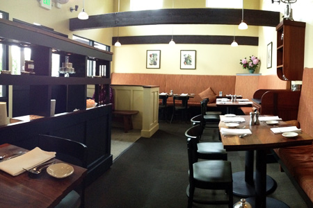 Dining Room at Restaurant Marché, Bainbridge Island, WA