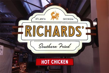 THIS RESTAURANT IS CLOSED Richards' Southern Fried, Atlanta, GA