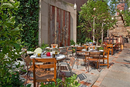 Talula's Garden, one of GAYOT's Top View Restaurants in Philadelphia